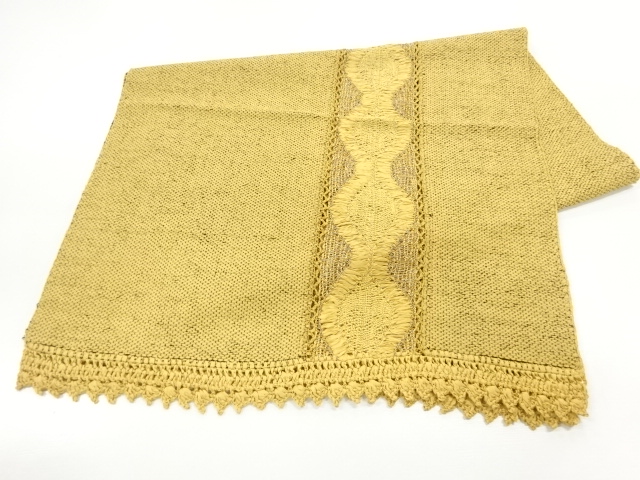 リボン織立涌模様ショール